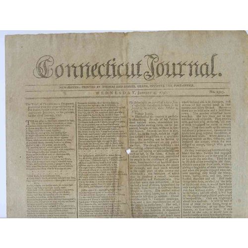 CT New Haven Newspaper Title: Connecticut Journal Date: Jan-4-1797~15