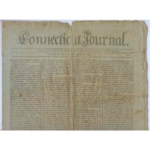 CT New Haven Newspaper Title: Connecticut Journal Date: Nov-22-1798~12