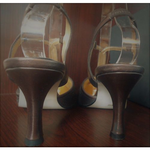 WOMEN'S PM COLLECTION BY 925 SHOES SIZE 9M - Sparkly Brown