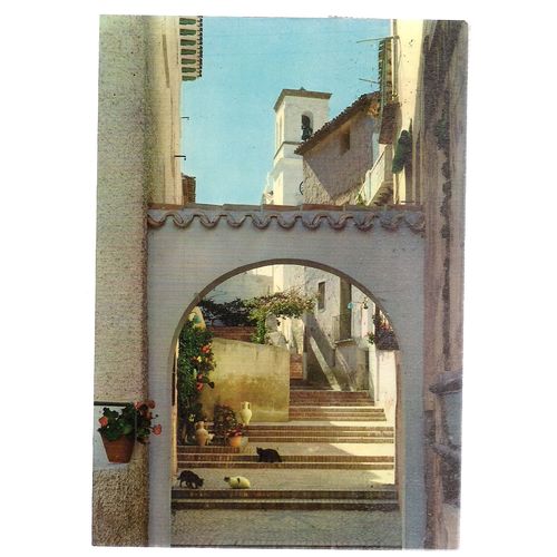 BENIDORM, SPAIN.. used vintage postcard (b) =