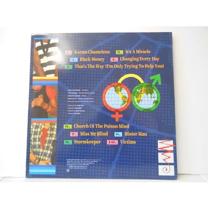 LP.CULTURE CLUB.PICTURE DISC.COLOUR BY NUMBERS.VP2285 NEVER PLAYED.MINT.LYRICS