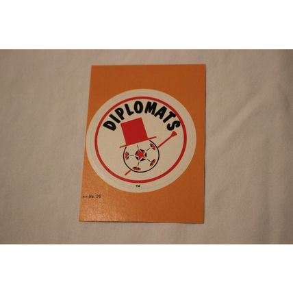Washington Diplomats 1979 Topps LOGO STICKER NO. 25