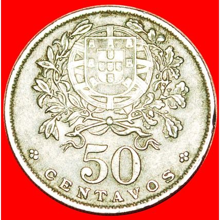 LIBERTY (1927-1968): PORTUGAL ★ 50 CENTAVOS 1964! LOW START★NO RESERVE