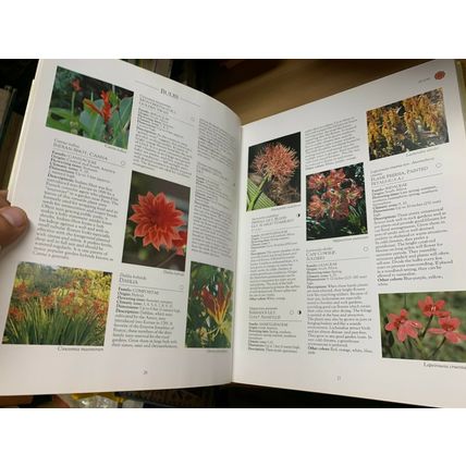 1990 "FLOWERS IN COLOUR" GARDEN FLOWERS LARGE HEAVY 1.9kg HARDBACK BOOK (P8)