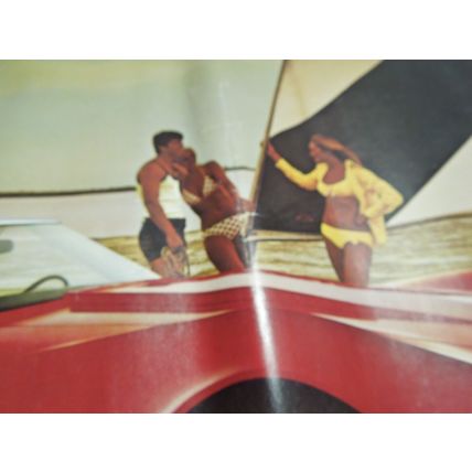Vintage Chevy 1973 Corvette Poster Dealership Sales Posters