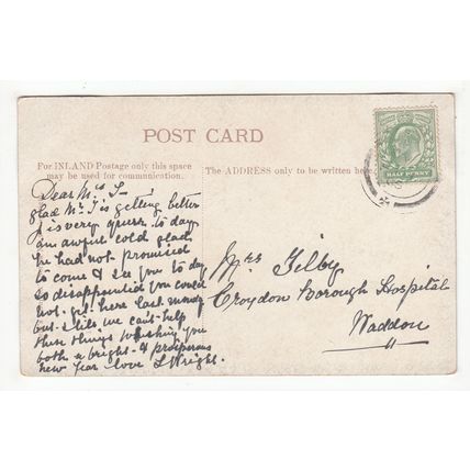 The Pond Carshalton Postcard 1905 Surrey