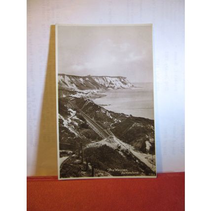 THE WARREN, FOLKESTONE, KENT.. unused antique postcard. =