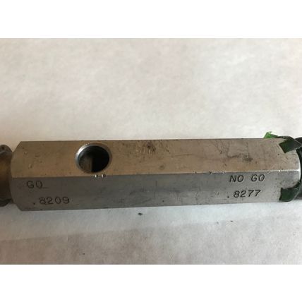 the pipe machinery 8209,8277 go no go plug gauge inspection gage .8209 .8277,AG