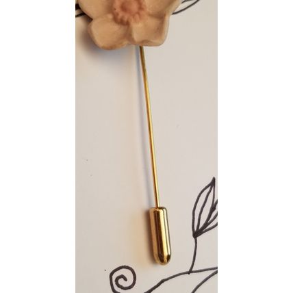 Vintage Pink Dogwood Stick Pin