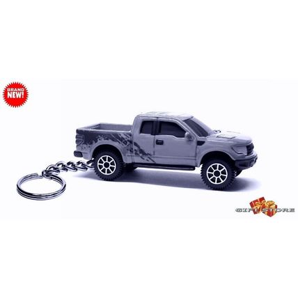 HTF KEYCHAIN SILVER FORD™ F150 RAPTOR CUSTOM Ltd. Ed. GREAT GIFT NOVELTY