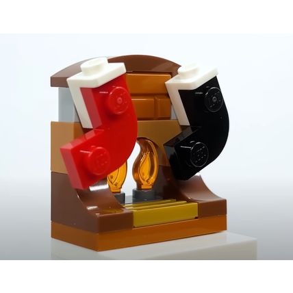 NEW Marvel Lego Spider-Man Fireplace & Candy Cane Mini Sets