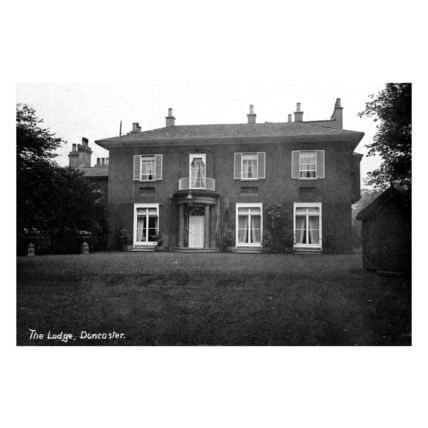 pu1412 - The Lodge , Doncaster , Yorkshire - print 6x4
