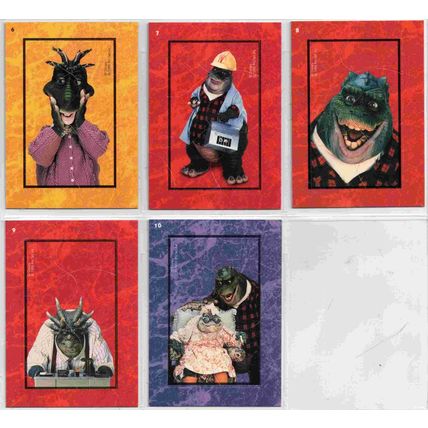 DINOSAURS TV SERIES ' COMPLETE ' card set (1992)