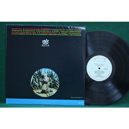 Knor/Palenicek - Martinu: Sinfonietta/Piano Con - ALP 712 - EX