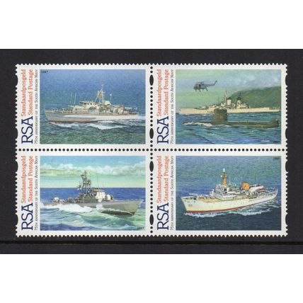 South Africa - 1997 - 75th Anniversary of South African Navy (sg956-959) MNH
