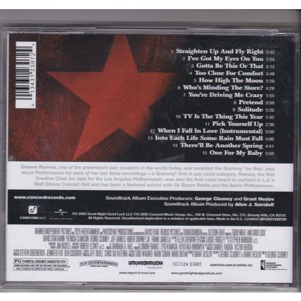 Dianne Reeves - Good Night & Good Luck (Original Soundtrack, 2006) CD Album
