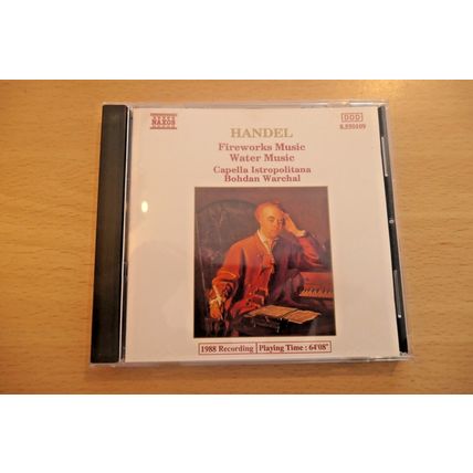 Capella Istropolitana - Handel: Fireworks Music / Water Music CD (1993) VGC.