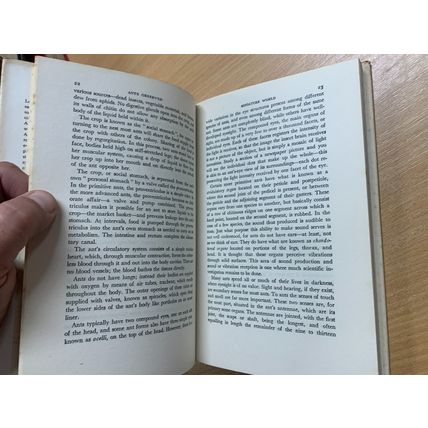 1967 "ANTS OBSERVED" SCIENTIFIC BOOK CLUB VINTAGE HARDBACK BOOK (P3)