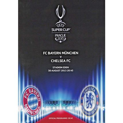 CHELSEA v FC BAYERN MUNCHEN UEFA SUPER CUP FINAL 2013