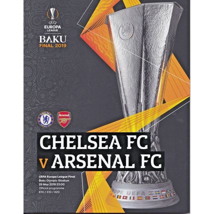 CHELSEA v ARSENAL EUROPA LEAGUE FINAL 2019