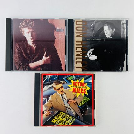 Don Henley 3x CD Lot #1