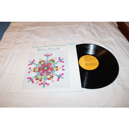 Henry Mancini and His Orchestra & Choir LP-A VERY MERRY CHRISTMAS STEREO
