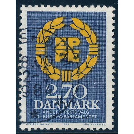 Denmark AFA 0753/Scott 753, 2.70kr European Parliament, F-VF used stamp