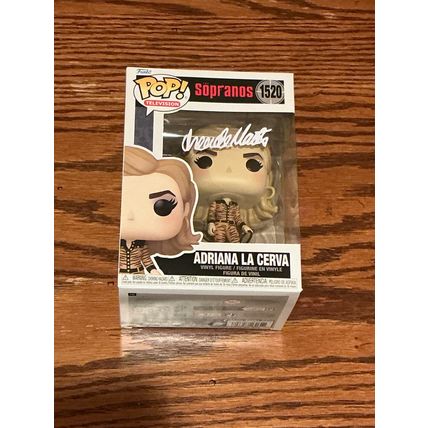 Funko Pop! Adriana La Cerva #1520 Facsimile Laser Autographed (Box & Protector)