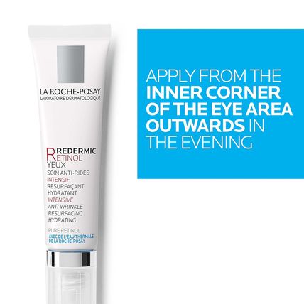 La Roche-Posay Redermic R Eyes Retinol Eye Cream, Anti-Aging Eye Cream to Reduce