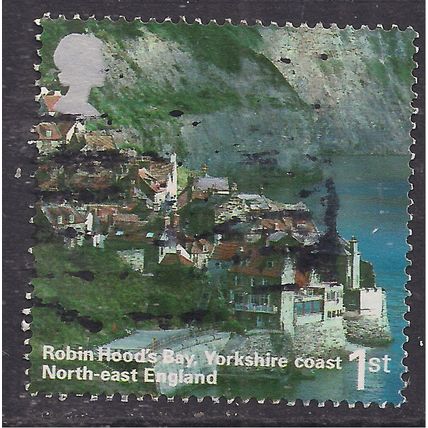 GB 2006 QE2 1st British Journey England Robin Hood Bay SG 2602 ( D1178 )