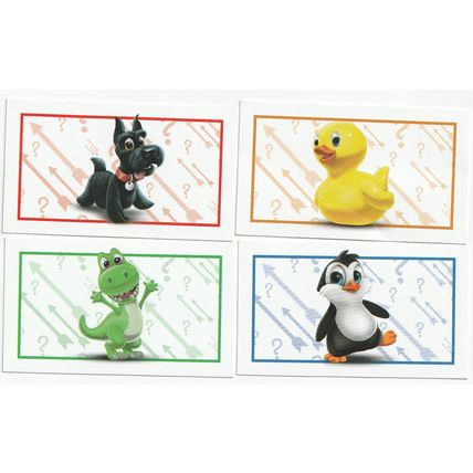 Monopoly Junior replacement pieces parts - Who's Your Token? Character Cards FR