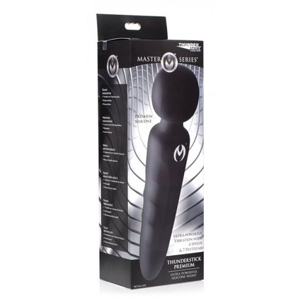 Thunderstick Premium Ultra Powerful Silicone Rechargeable Wand Master Series NEW