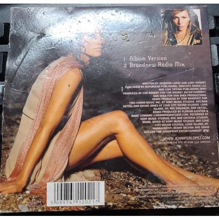J Lo CD Promo Maxi Single 2 Tracks Aint It Funny In A Card Sleeve HMV Import