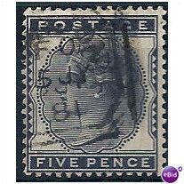 1881 SG169 5d Indigo Good+/Fine Used