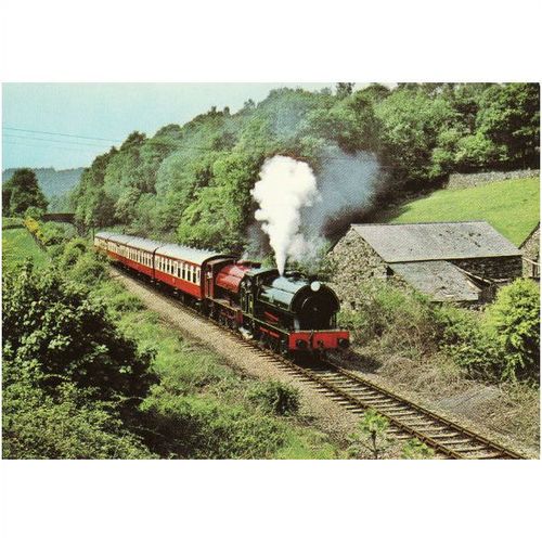Railway Postcard Hunslet Repulse Cumbria NEWBY BRIDGE Industrial 0-6-0ST Loco