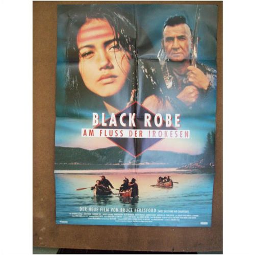 BLACK ROBE Lothaire Bluteau, Aden Young, Sandrine Holt German Poster