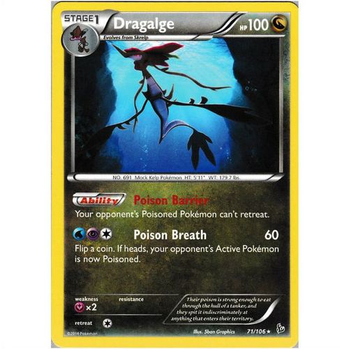 Pokemon XY Flashfire - #71/106 - Dragalge