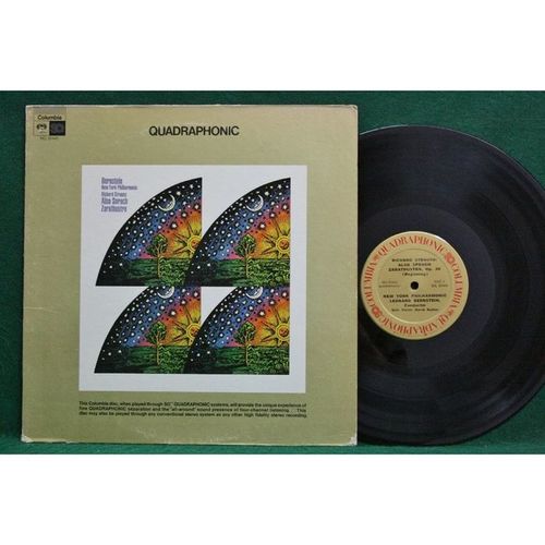 Bernstein/Nadien - Strauss: Also Sprach Zarathustra - Quad - MQ 30443 - EX