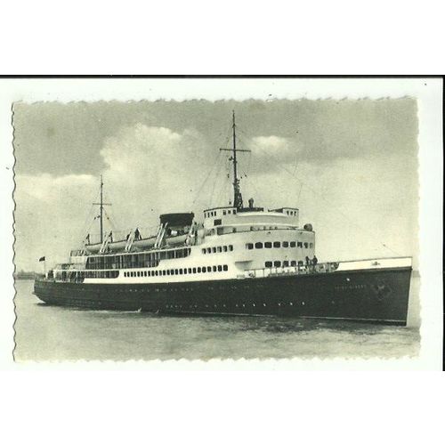 Belgian Marine MV KONING ALBERT Postcard by Boekhandel
