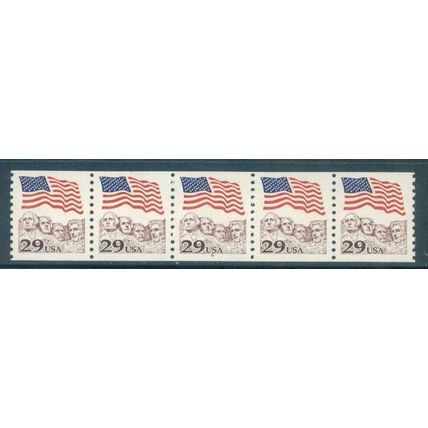 2523 29c U.S. Flag Fine MNH PNC 6/5 V0706