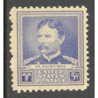877 5c Dr. Walter Reed Fine MNH GA0678