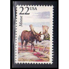2298 22c Moose Fine MNH V3639