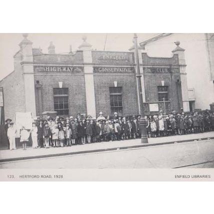 Enfield Conservative Politics Club Party 1928 View Photo Postcard