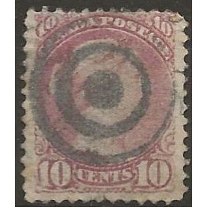 Canada 1890 SG110 10c Carmine-Pink Fine Used .