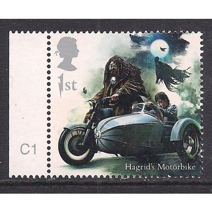 GB 2018 QE2 1st Harry Potter Hagrids Motorbike Umm SG 4146 ( C377 )