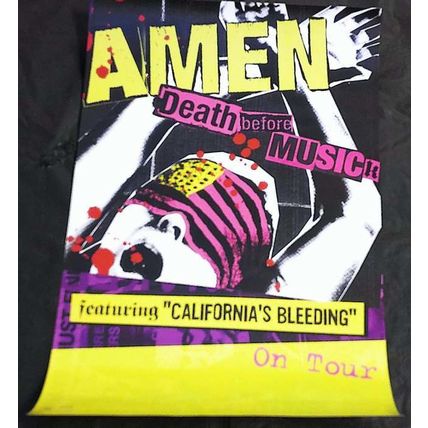 Amen - Death Before Music 2004 Promo Poster