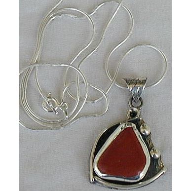 Blood stone pendant..PB