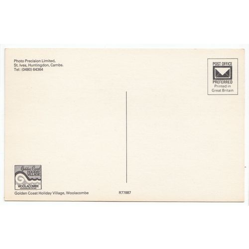 Golden Coast Holiday Village Woolacombe Devon Postcard 77887