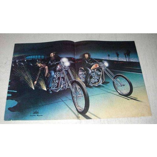 1977 David Mann Illustration - Sparks Flyin'