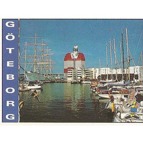 Panini's UEFA Euro Sweden '92 Stickers: No.8 - Venue: Göteborg